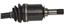 CV Axle Shaft A1 66-9015