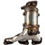 Exhaust Manifold with Integrated Catalytic Converter AT 101381
