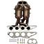 Exhaust Manifold with Integrated Catalytic Converter AT 101386