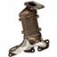 Exhaust Manifold with Integrated Catalytic Converter AT 101391