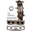 Exhaust Manifold with Integrated Catalytic Converter AT 101397