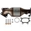 2005 Honda Accord Exhaust Manifold with Integrated Catalytic Converter AT 101412