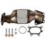 Exhaust Manifold with Integrated Catalytic Converter AT 101413