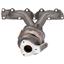 Exhaust Manifold with Integrated Catalytic Converter AT 101429