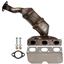 Exhaust Manifold with Integrated Catalytic Converter AT 101439