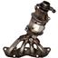 Exhaust Manifold with Integrated Catalytic Converter AT 101482