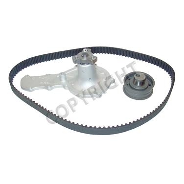 1991 Dodge Dakota Engine Timing Belt Kit with Water Pump AW AWK1243