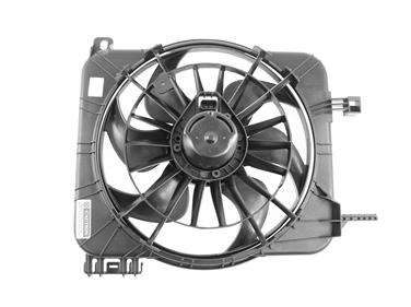 2004 Chevrolet Cavalier Dual Radiator and Condenser Fan Assembly AY 6016105