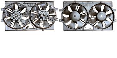 Dual Radiator and Condenser Fan Assembly AY 6017116