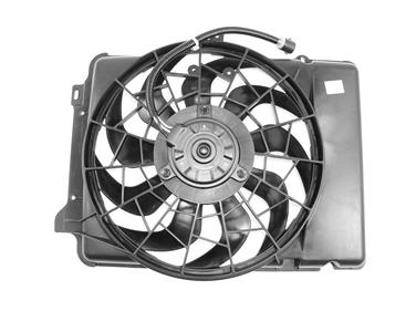 1993 Ford Taurus Dual Radiator and Condenser Fan Assembly AY 6018115