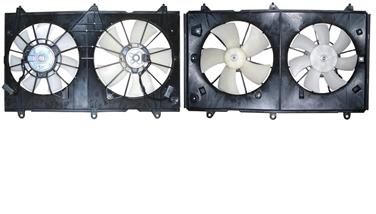 Dual Radiator and Condenser Fan Assembly AY 6019116