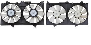 Dual Radiator and Condenser Fan Assembly AY 6025103