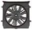 2007 Jeep Liberty Dual Radiator and Condenser Fan Assembly AY 6010090