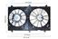 Dual Radiator and Condenser Fan Assembly AY 6019116