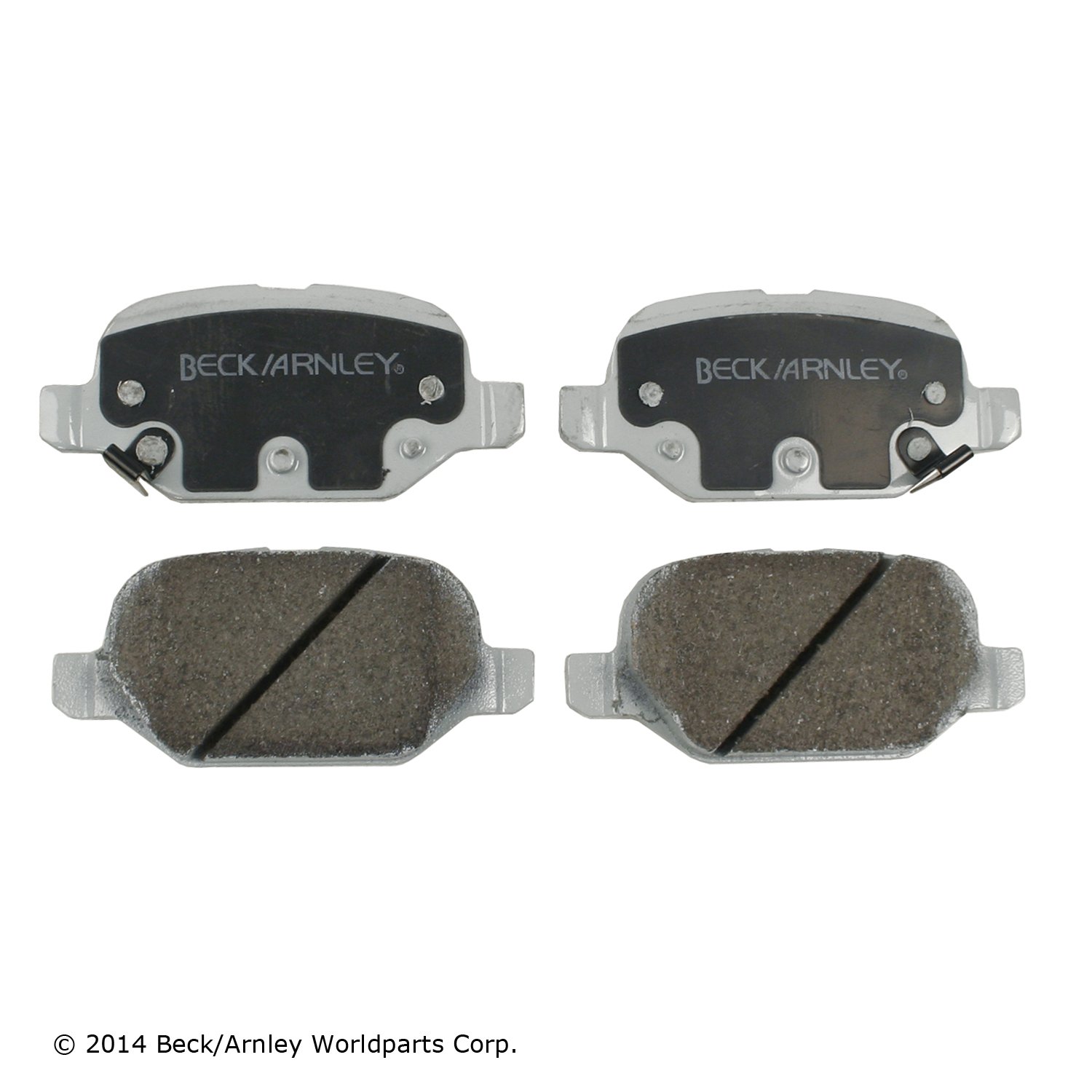 BECKARNLEY 085-2007 PREMIUM ASM BRAKE PADS BECKARNLEY 085-2007 PREMIUM ASM BRAKE PADS