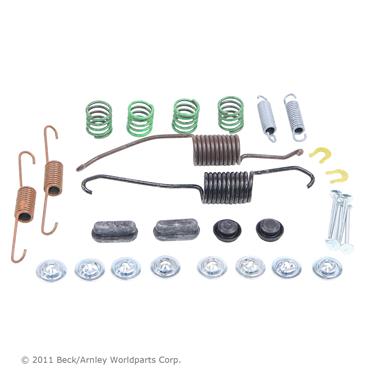 2013 Toyota Prius C Drum Brake Hardware Kit BA 084-1636