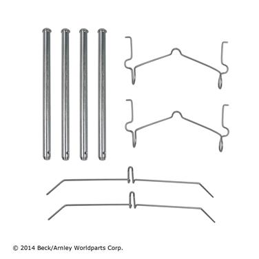 2010 Toyota 4Runner Disc Brake Hardware Kit BA 084-1924