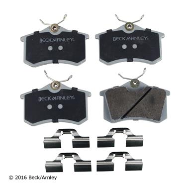 2012 Volkswagen Beetle Disc Brake Pad and Hardware Kit BA 085-6325