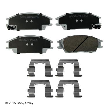 2001 Hyundai Accent Disc Brake Pad and Hardware Kit BA 085-6337