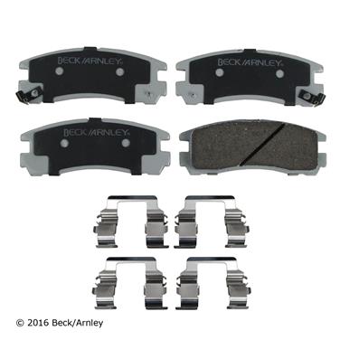 2002 Mitsubishi Galant Disc Brake Pad and Hardware Kit BA 085-6341