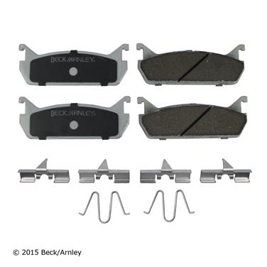 1993 Mercury Tracer Disc Brake Pad and Hardware Kit BA 085-6389