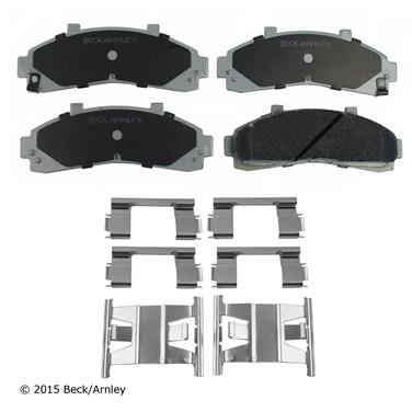 1995 Mazda B4000 Disc Brake Pad and Hardware Kit BA 085-6556