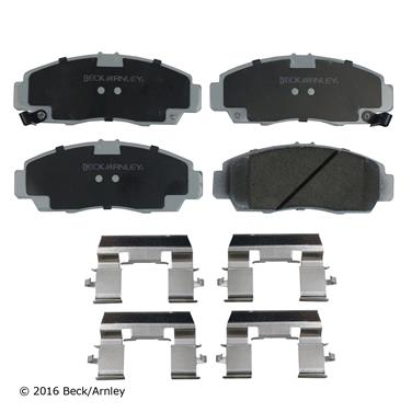 2010 Honda Accord Disc Brake Pad and Hardware Kit BA 085-6574