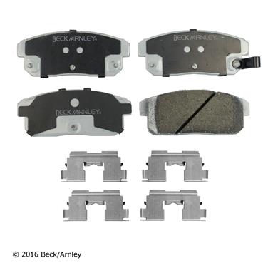 2005 Nissan Sentra Disc Brake Pad and Hardware Kit BA 085-6663