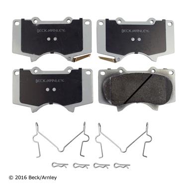 2012 Toyota FJ Cruiser Disc Brake Pad and Hardware Kit BA 085-6678