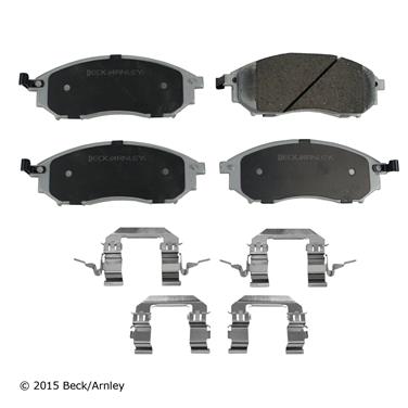 2009 Nissan 370Z Disc Brake Pad and Hardware Kit BA 085-6689