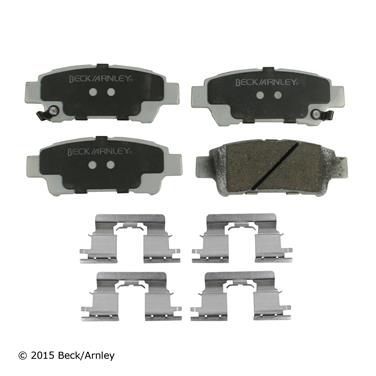 2010 Toyota Sienna Disc Brake Pad and Hardware Kit BA 085-6700