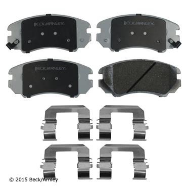 2003 Hyundai Tiburon Disc Brake Pad and Hardware Kit BA 085-6706