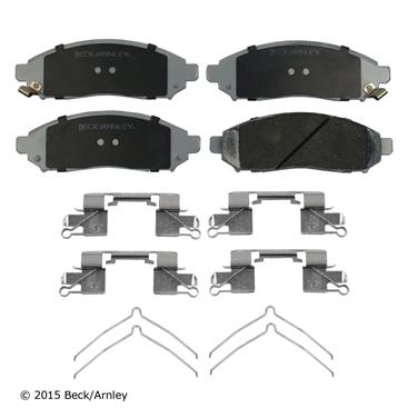 2008 Nissan Xterra Disc Brake Pad and Hardware Kit BA 085-6726