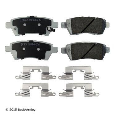 2008 Nissan Pathfinder Disc Brake Pad and Hardware Kit BA 085-6736