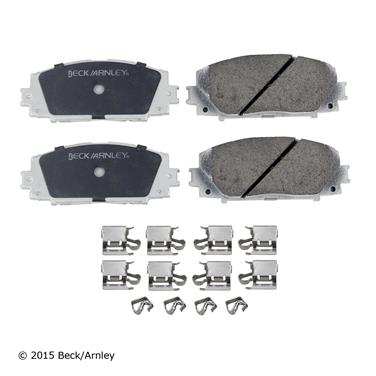 2011 Toyota Yaris Disc Brake Pad and Hardware Kit BA 085-6744