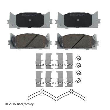 2011 Toyota Camry Disc Brake Pad and Hardware Kit BA 085-6758