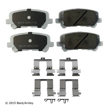 2009 Honda Pilot Disc Brake Pad and Hardware Kit BA 085-6817