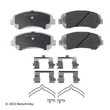 2009 Nissan Maxima Disc Brake Pad and Hardware Kit BA 085-6831