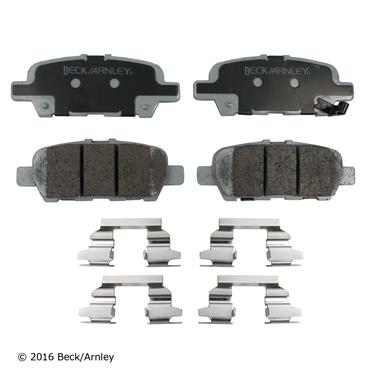 2009 Nissan Murano Disc Brake Pad and Hardware Kit BA 085-6933