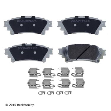 2012 Toyota Prius V Disc Brake Pad and Hardware Kit BA 085-6949