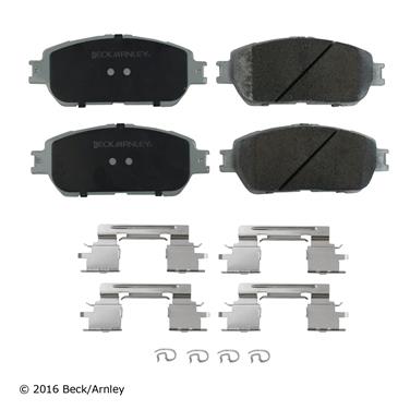 2010 Toyota Tacoma Disc Brake Pad and Hardware Kit BA 085-6952