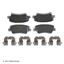 Disc Brake Pad and Hardware Kit BA 085-7052