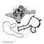 1998 Mercedes-Benz C43 AMG Engine Water Pump BA 131-2253