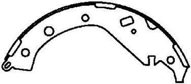 Drum Brake Shoe BF 802