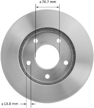 Disc Brake Rotor BQ PRT1400