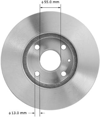 Disc Brake Rotor BQ PRT1635