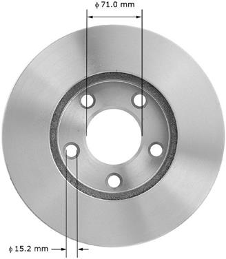 Disc Brake Rotor BQ PRT1911