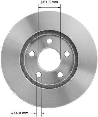 Disc Brake Rotor BQ PRT5063