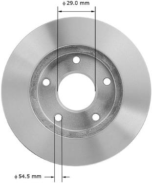 Disc Brake Rotor BQ PRT5182