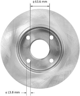 Disc Brake Rotor BQ PRT5273